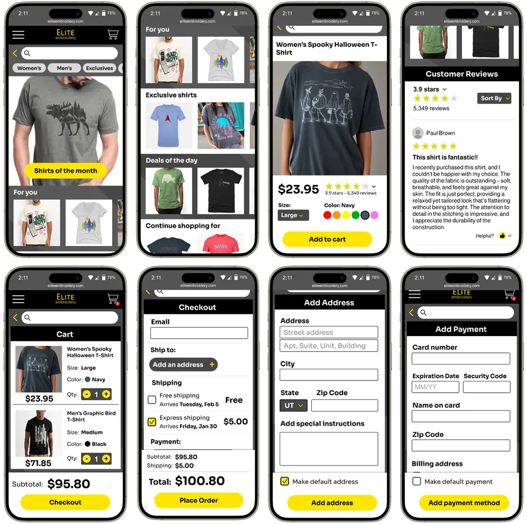 Mobile Surface Comps