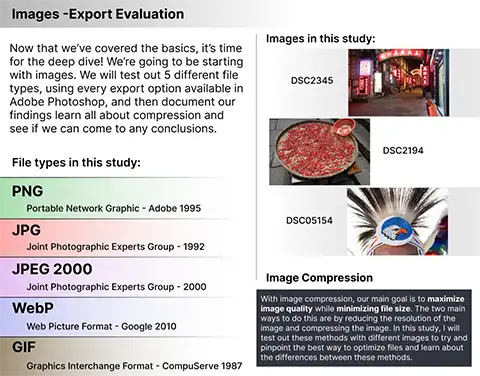 My first page of initial documentation